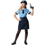 Atosa costume police fille enfant uniforme 10 à 12