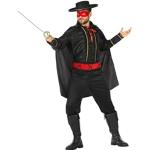 Déguisements de Super Héros Atosa noirs Zorro Taille XS look fashion 