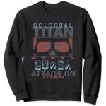 Sweats noirs Attack on Titan Taille S classiques 