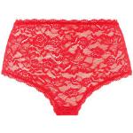 Culottes taille haute Aubade rouges en coton Taille XS pour femme 