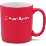 Audi collection 3292200100 Tasse à café en porcelaine Rouge