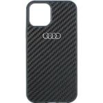 Audi Étui rigide en fibre de carbone pour iPhone 11 / Xr 6.1" czarny/black AU-TPUPCIP11-R8/D2-BK (iPhone 11), Coque pour téléphone portable, Noir