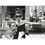 Tableaux sur toile multicolores Audrey Hepburn 