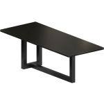 Augustin Table noir cuivré effet sable Zeus - 166-CB