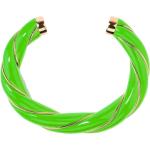 Bracelets Aurélie Bidermann vert lime en résine 