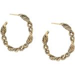 Boucles d'oreilles en or Aurélie Bidermann en métal à motif papillons pour femme 