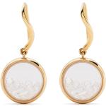 Boucles d'oreilles pendantes Aurélie Bidermann en or jaune 18 carats en diamant pour femme 