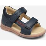 Sandales Kickers Plazabi bleues en cuir Pointure 21 pour enfant en promo 