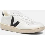 Chaussures Veja V-10 blanches en cuir synthétique en cuir éco-responsable Pointure 46 pour homme 