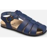Sandales Aster bleues en cuir Pointure 24 pour enfant 