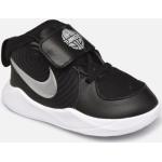 Chaussures Nike Team Hustle noires en cuir synthétique en cuir Pointure 18,5 pour enfant 