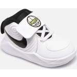 Chaussures Nike Team Hustle blanches en cuir synthétique en cuir Pointure 22 pour enfant 