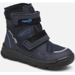 Chaussures de sport Superfit bleues en cuir synthétique en gore tex Pointure 30 pour enfant en promo 