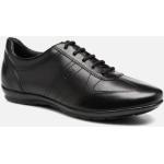 Chaussures Geox Symbol noires en cuir Pointure 41 pour homme 