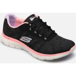 Chaussures de sport Skechers Flex Appeal 4.0 noires Pointure 36 pour femme en promo 