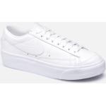 Chaussures Nike Blazer Low blanches en cuir en cuir Pointure 43 pour femme en promo 