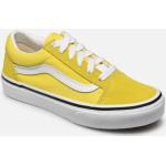 Chaussures Vans Old Skool jaunes en cuir en cuir Pointure 34 pour enfant 