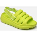 Sandales nu-pieds UGG Australia Fluff Yeah vertes Pointure 32,5 pour enfant en promo 