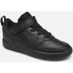 Chaussures Nike Court Borough noires en cuir synthétique en cuir Pointure 18,5 pour enfant 