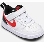 Chaussures Nike Court Borough blanches en cuir synthétique en cuir Pointure 18,5 pour enfant 