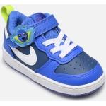 Chaussures Nike Court Borough bleues en cuir synthétique en cuir Pointure 18,5 pour enfant 