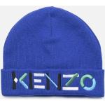 Bonnets de créateur Kenzo bleus 