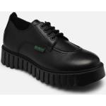 Chaussures Kickers Kick noires en cuir en cuir à lacets Pointure 37 pour femme 