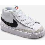 Chaussures Nike Blazer Mid '77 blanches en cuir Pointure 21 pour enfant 