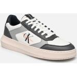 Chaussures de créateur Calvin Klein grises en cuir Pointure 40 pour homme 