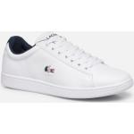 Chaussures Lacoste Carnaby blanches en cuir Pointure 46 pour homme 