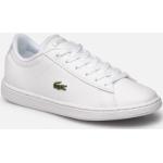 Baskets  Lacoste Carnaby blanches Pointure 29 pour enfant 