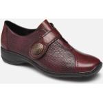 Chaussures Rieker rouge bordeaux en cuir synthétique en cuir à lacets Pointure 40 pour femme 