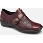 Chaussures Rieker rouge bordeaux en cuir synthétique en cuir à lacets Pointure 41 pour femme 