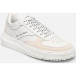 Chaussures de créateur Calvin Klein blanches en cuir Pointure 44 pour homme en promo 