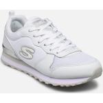 Chaussures Skechers OG 85 blanches en cuir en cuir Pointure 37 pour femme en promo 