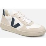 Chaussures Veja V-10 blanches en cuir synthétique en cuir éco-responsable Pointure 44 pour homme 