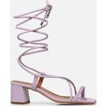 Sandales à talons Sarenza violettes en cuir Pointure 40 pour femme en promo 