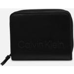 Portefeuilles  de créateur Calvin Klein noirs en promo 