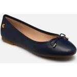 Chaussures casual de créateur Ralph Lauren bleues en cuir Pointure 36 look casual pour femme 