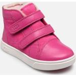 Chaussures UGG Australia roses en cuir Pointure 23,5 pour enfant en promo 