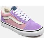 Chaussures Vans Old Skool violettes en cuir en cuir Pointure 33 pour enfant 