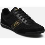 Chaussures de créateur HUGO BOSS BOSS noires en cuir Pointure 40 pour homme 
