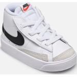 Chaussures Nike Blazer Mid '77 blanches en cuir Pointure 17 pour enfant 