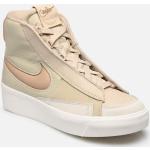 Chaussures Nike Blazer Mid beiges en cuir synthétique en cuir Pointure 37,5 pour femme 