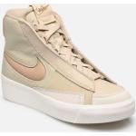 Chaussures Nike Blazer Mid beiges en cuir synthétique en cuir Pointure 40 pour femme 