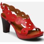 Sandales Chie Mihara rouges en cuir en cuir Pointure 36 pour femme 