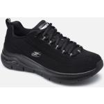 Chaussures de sport Skechers Arch Fit noires en cuir synthétique Pointure 37 pour femme 