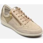Chaussures Geox Myria beiges en cuir synthétique en cuir Pointure 36 pour femme 