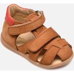 Sandales Babybotte marron en cuir Pointure 19 pour enfant 