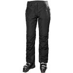 Pantalons de ski Helly Hansen noirs imperméables coupe-vents respirants Taille XXL pour femme en promo 